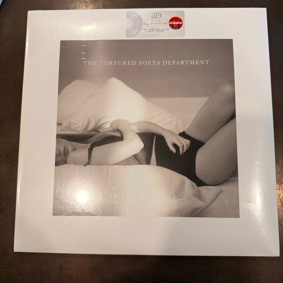 The Tortured Poets Department Vinyl Record “The manuscript” phantom white.target - Picture 1 of 5